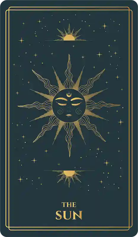 The Sun card