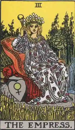 The Empress from the Rider-Waite-Smith deck