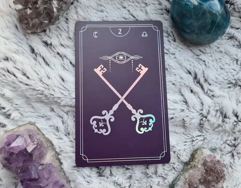 Two of Swords tarot card