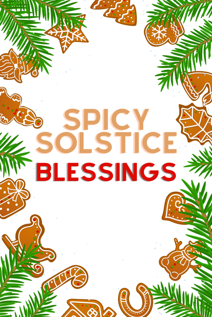 spicy solstice blessings witch wallpaper
