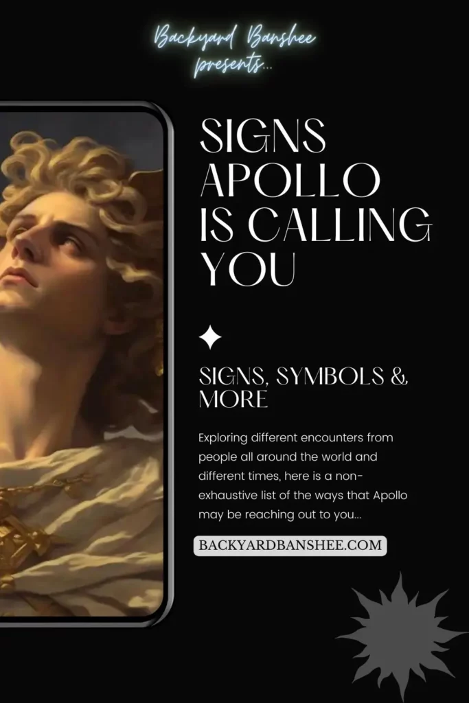 signs apollo is calling you
