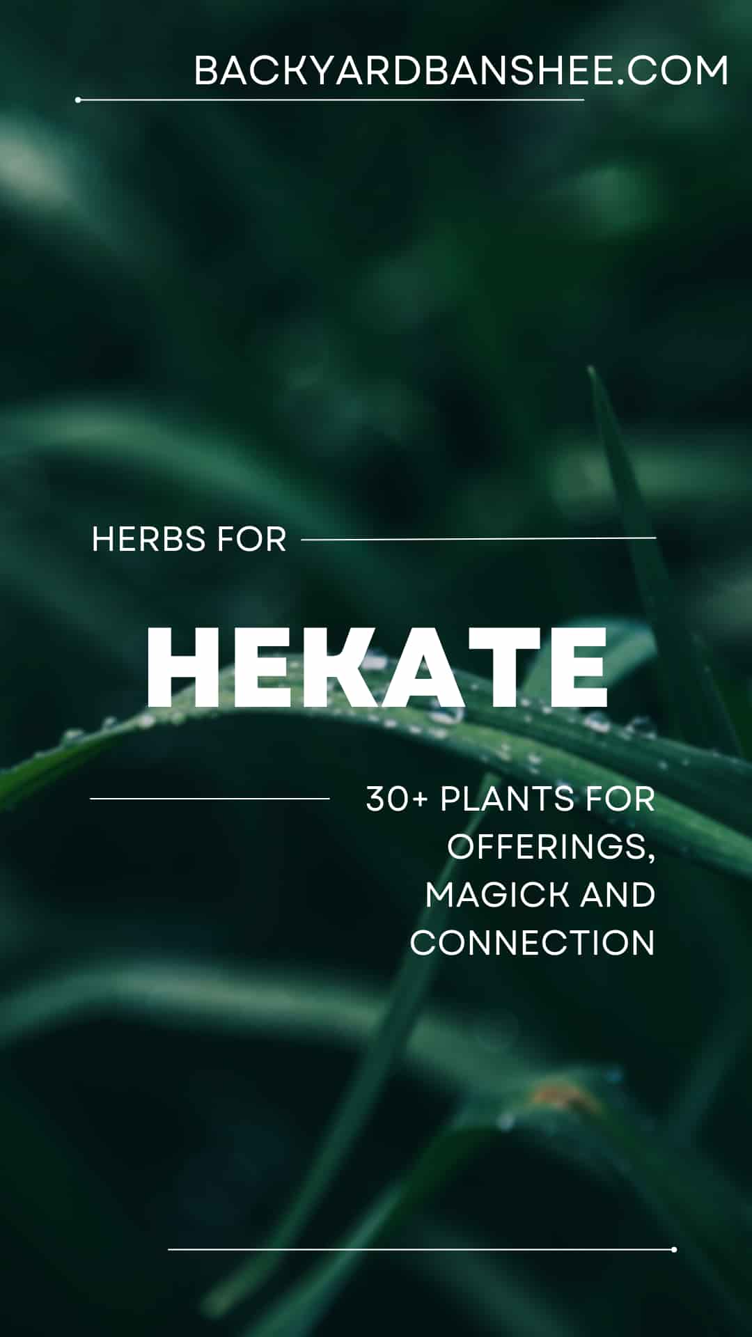 herbs for hekate