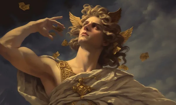 a painting of apollo