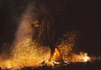 firewalker by bonfire witchcraft warding
