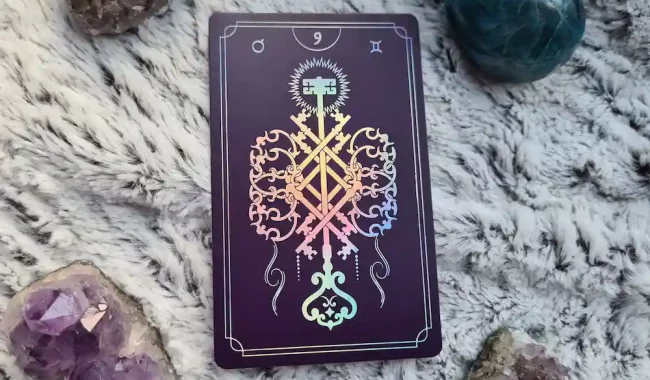 Nine of Swords tarot card