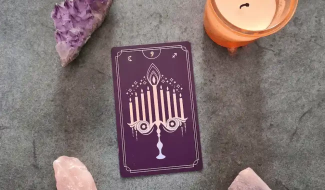 Nine of Wands tarot card
