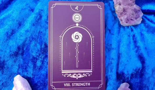 strength tarot card 8