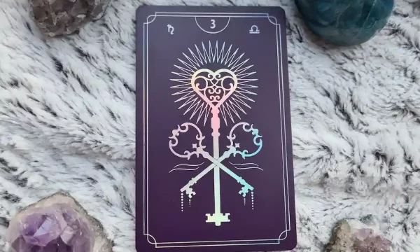 Three of Swords tarot card