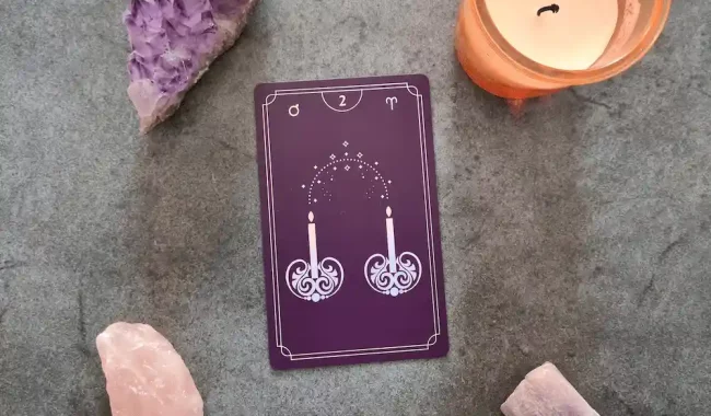 Two of Wands tarot card